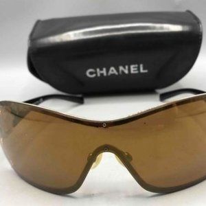 Chanel Women's Gold Sunglasses